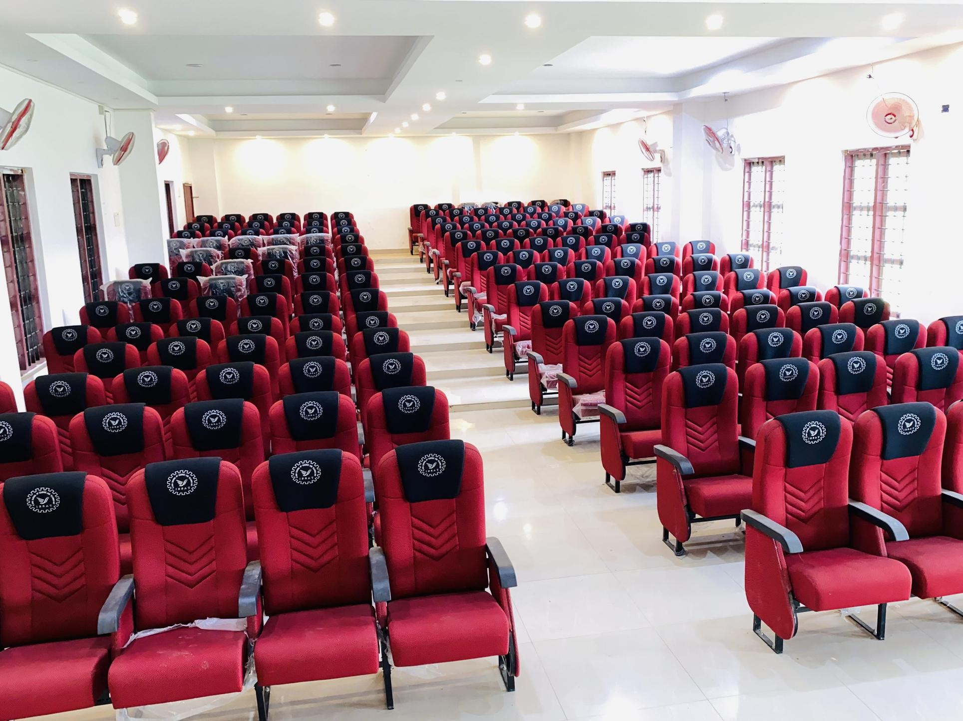 Ilahia Polytechnic College auditorium with tiered seating