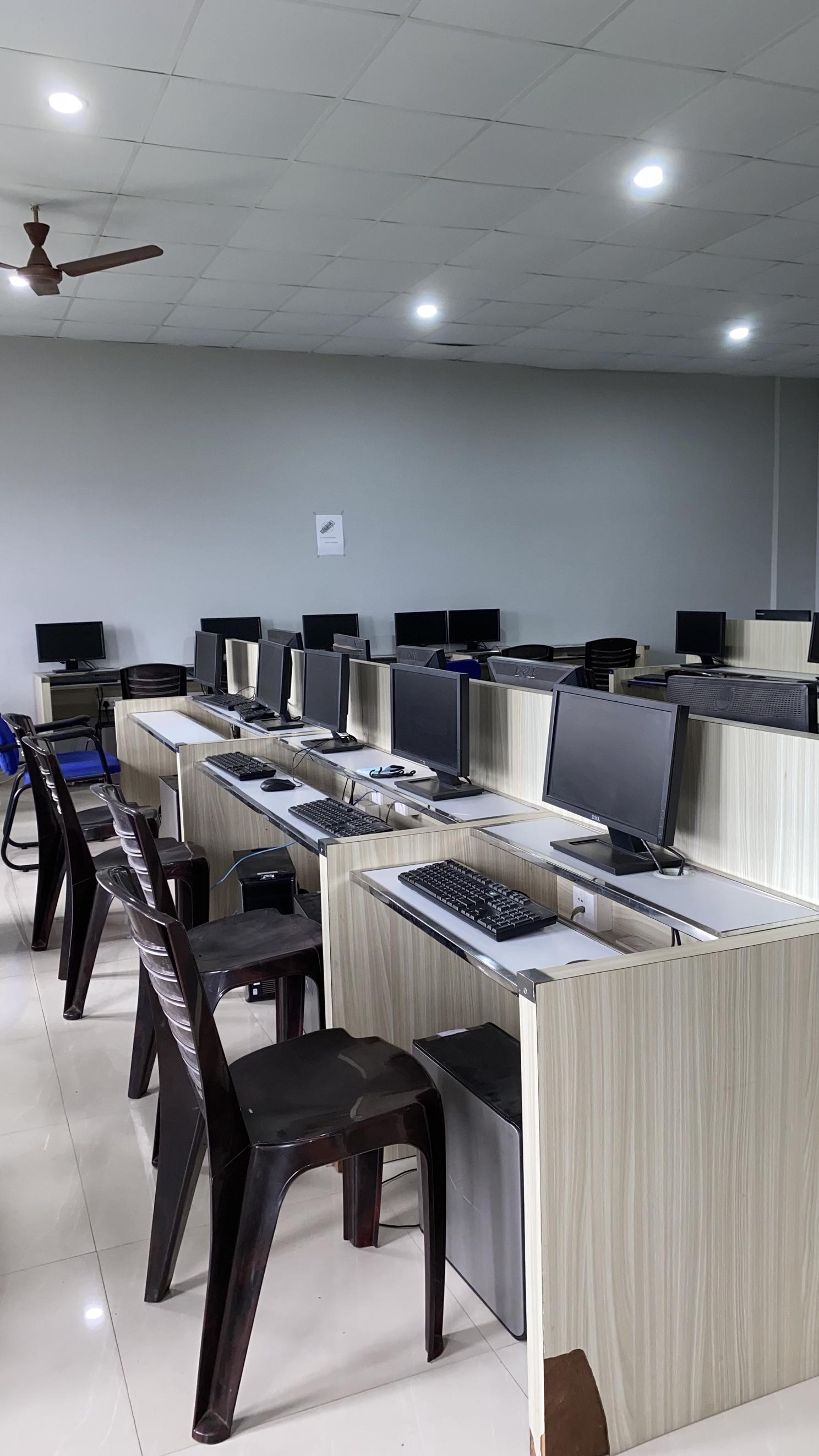 Language laboratory at Ilahia Polytechnic College